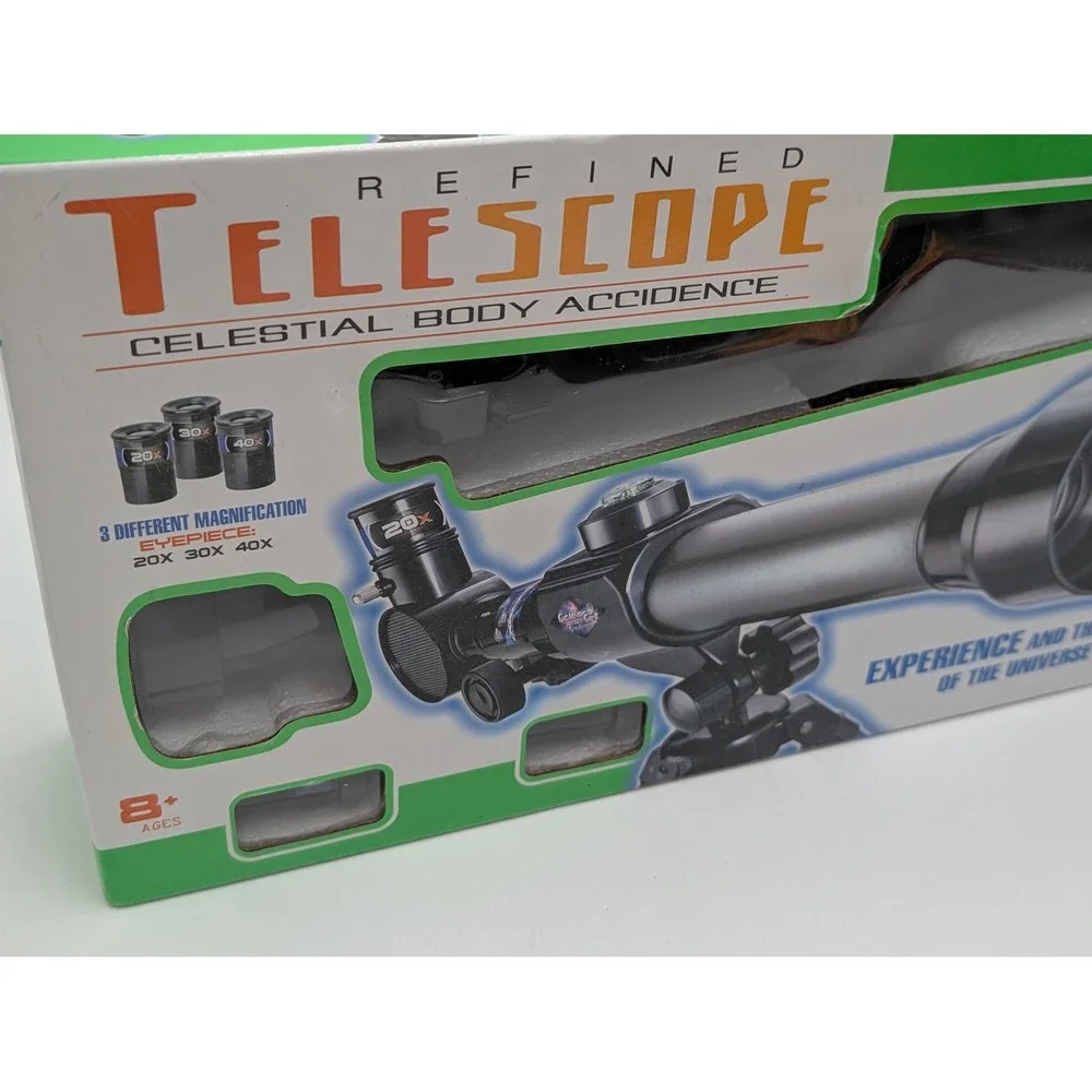 Chang Sheng Toys Telescope Kids Black C2105 Celestial Body Science Set